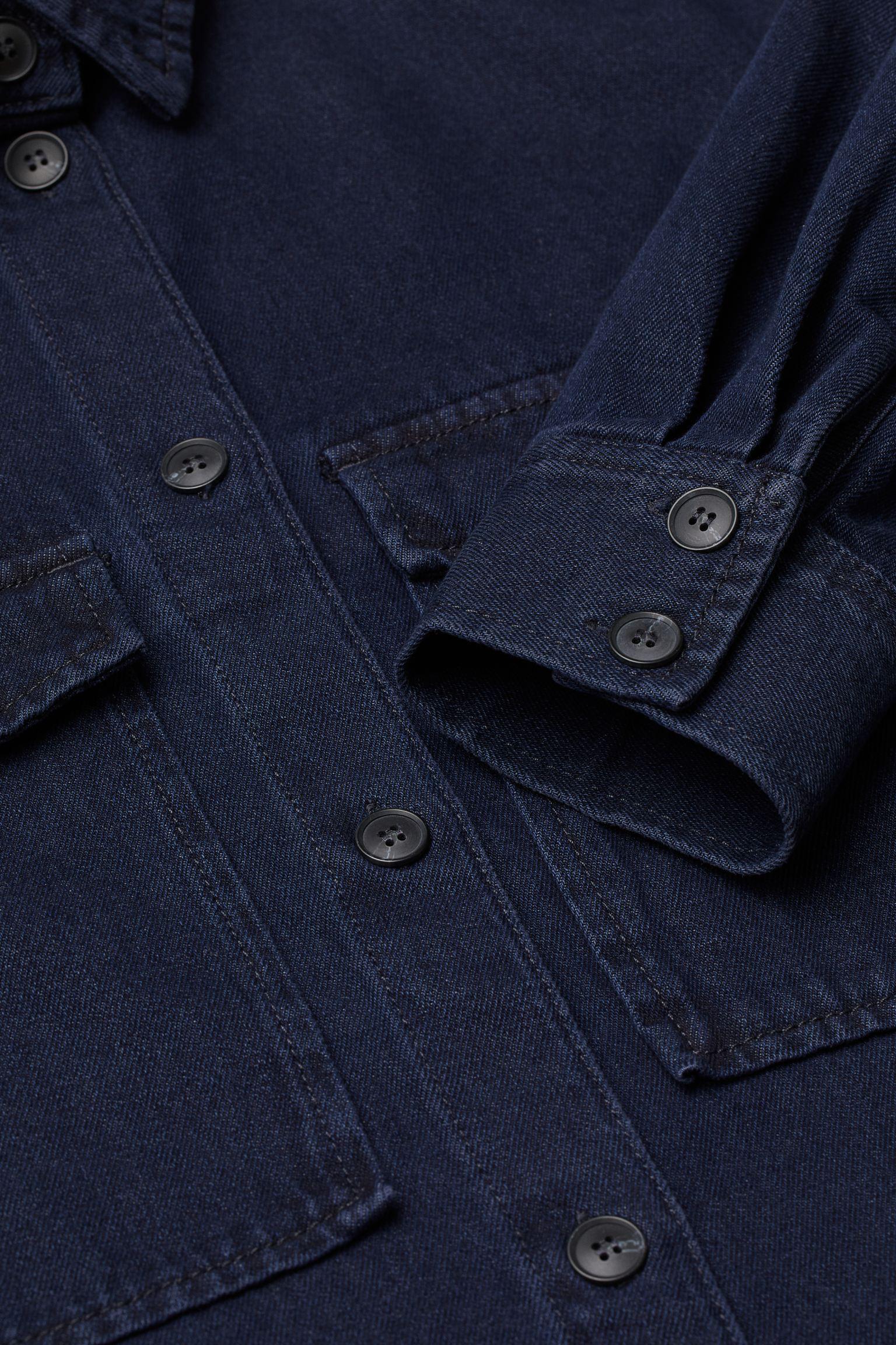 Куртка джинсова H&M XS Темно-синій (QQ17028987012) - фото 2 Куртка джинсова H&M XS Темно-синій (QQ17028987012) - фото 2