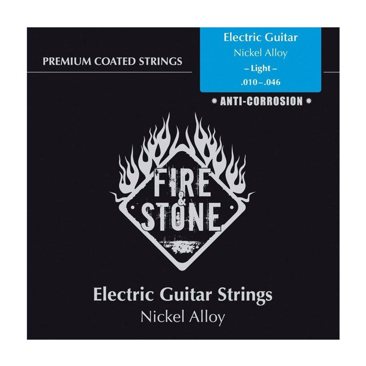 Струны для электрогитары Fire&Stone Coated Nickel Alloy 10-46 (G-673220)