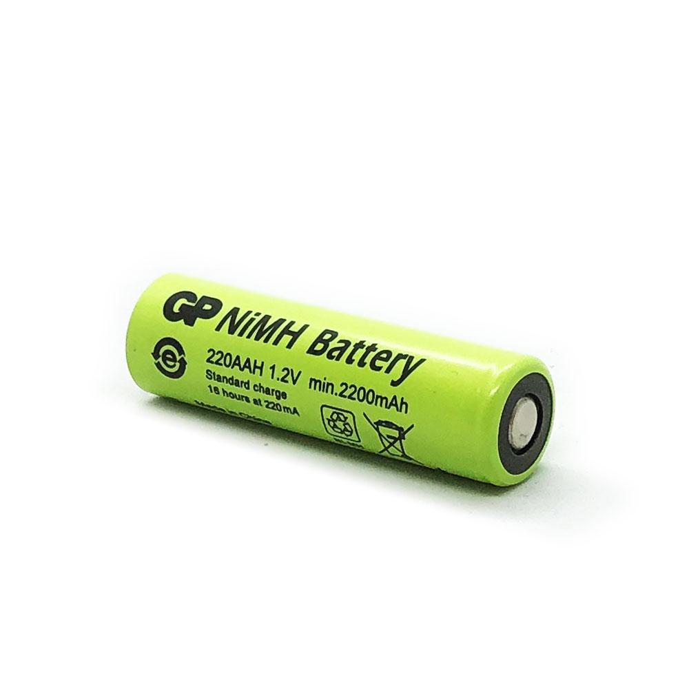 Аккумулятор GP 220AAH 1,2V 2200 mAh Ni-Mh (103048) - фото 1