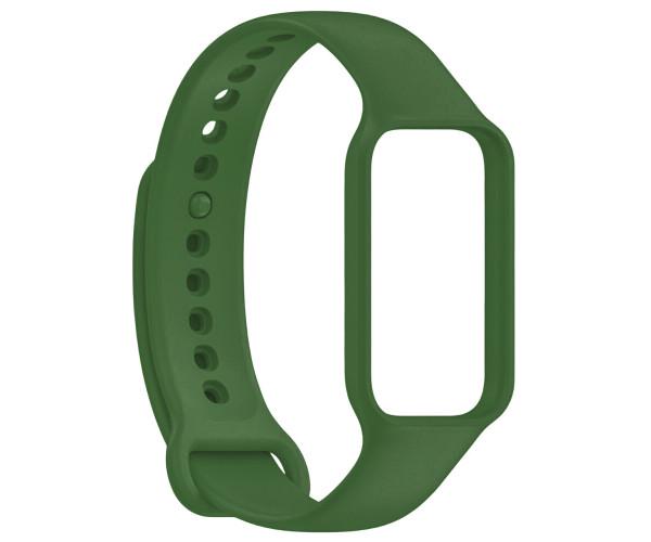 Ремешок Silicone для смарт-часов Xiaomi Mi Band 8 Active Зеленый Ремешок Silicone для смарт-часов Xiaomi Mi Band 8 Active Зеленый