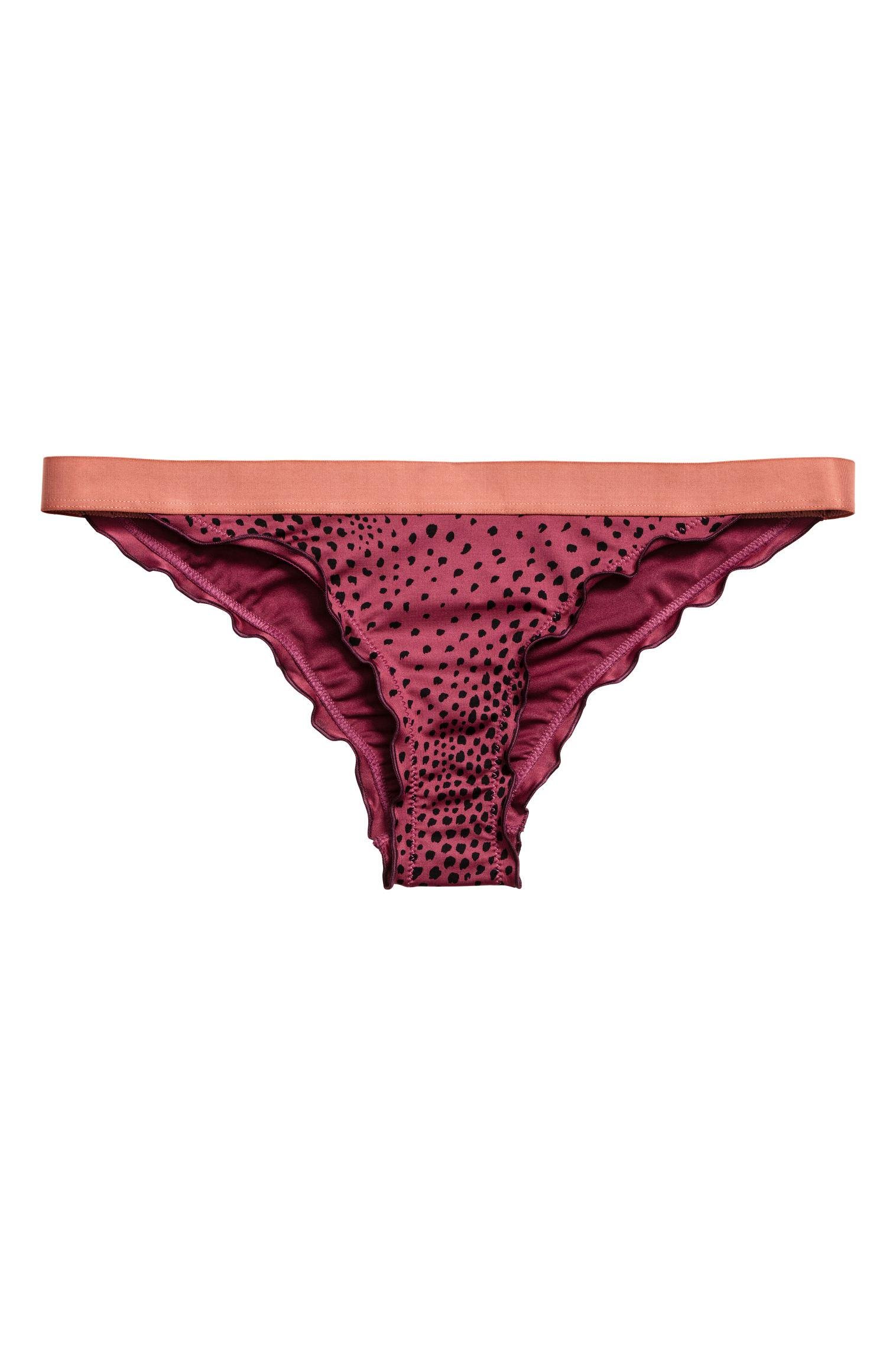 Трусики купальные в горошек р. 42 Темно-розовый (5102796dm)