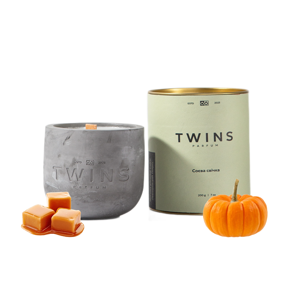 Аромасвічка TwinsParfum Pumpkin praline (09012)