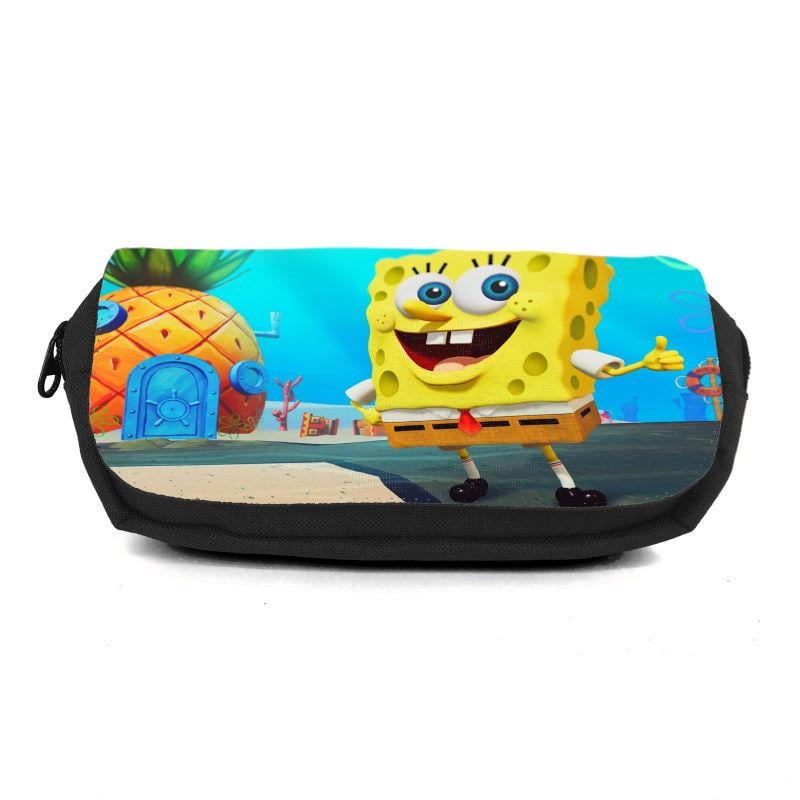 Пенал школьный Спанч Боб SpongeBob SPB-002 Черный (1479353887)