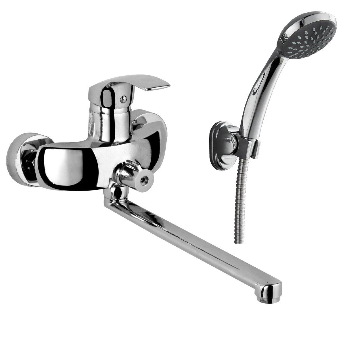 Смеситель для ванны ROZZYJENORI BARON однорычажный Хром (TK-RBZ014-9B) Смеситель для ванны ROZZYJENORI BARON однорычажный Хром (TK-RBZ014-9B)