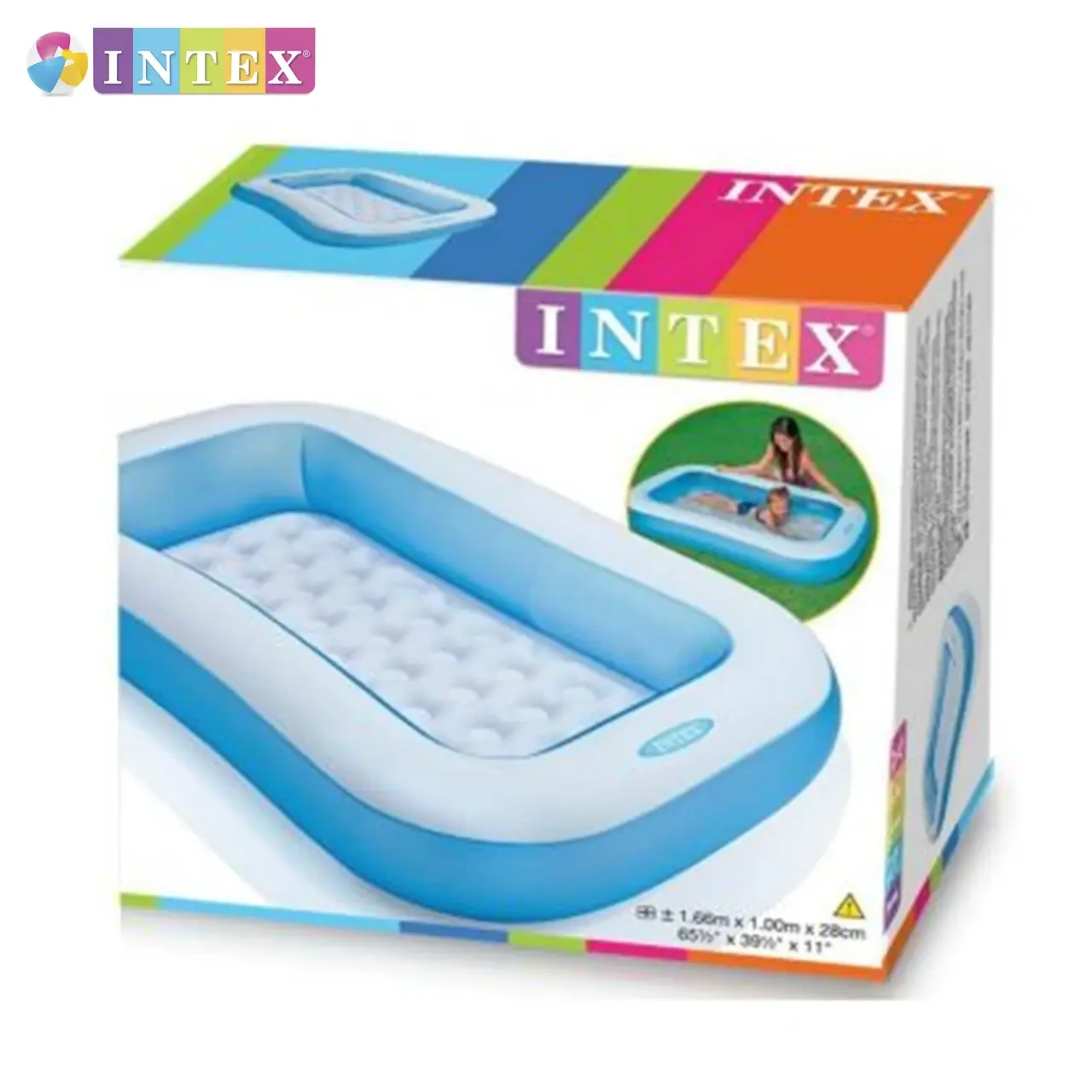 Басейн дитячий Intex 57403 вініловий надувний (14904247) - фото 3 Басейн дитячий Intex 57403 вініловий надувний (14904247) - фото 3