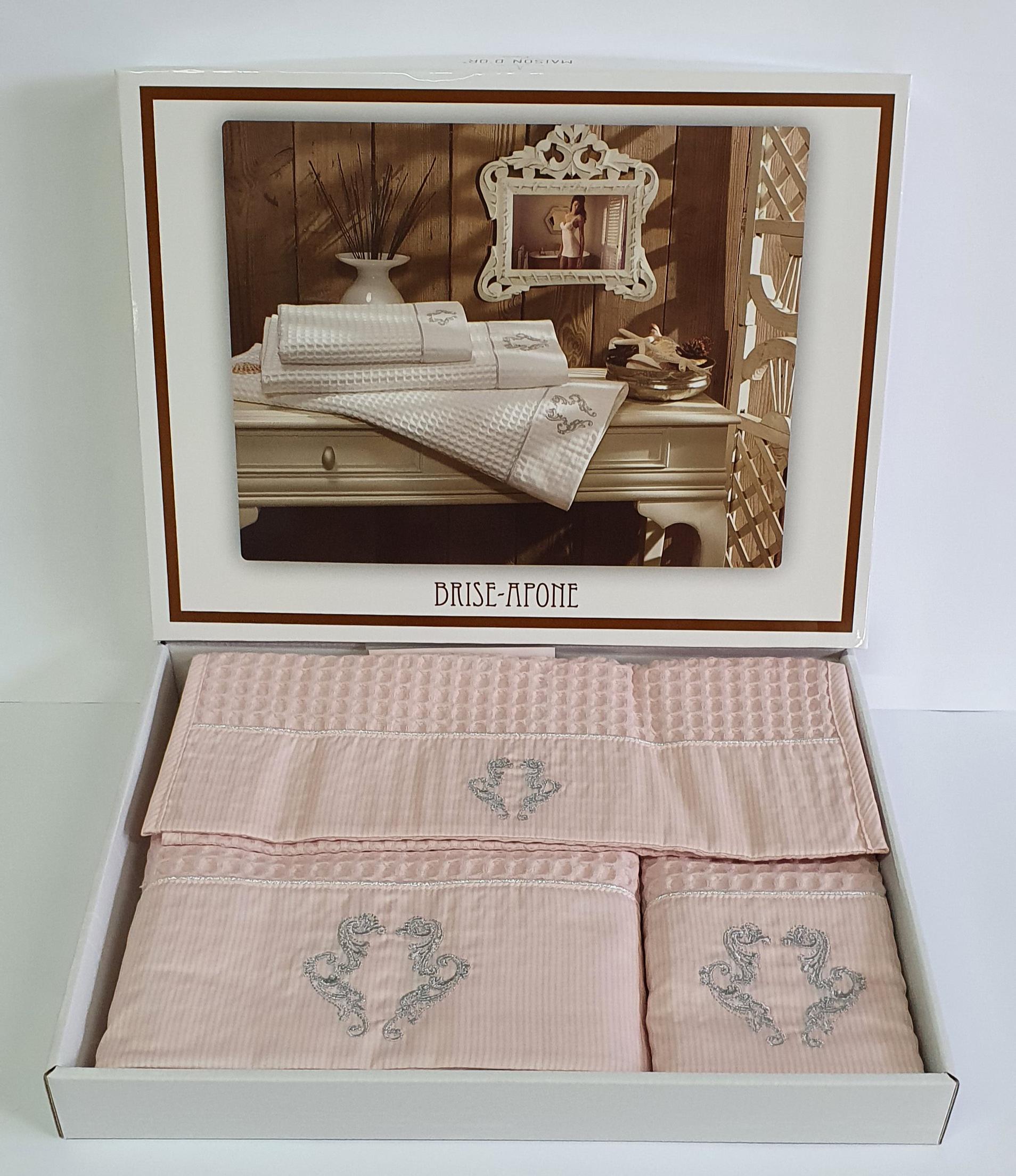 Набір рушників Maison D'or 3 шт. Brise Apone Rose Color (CN3857)