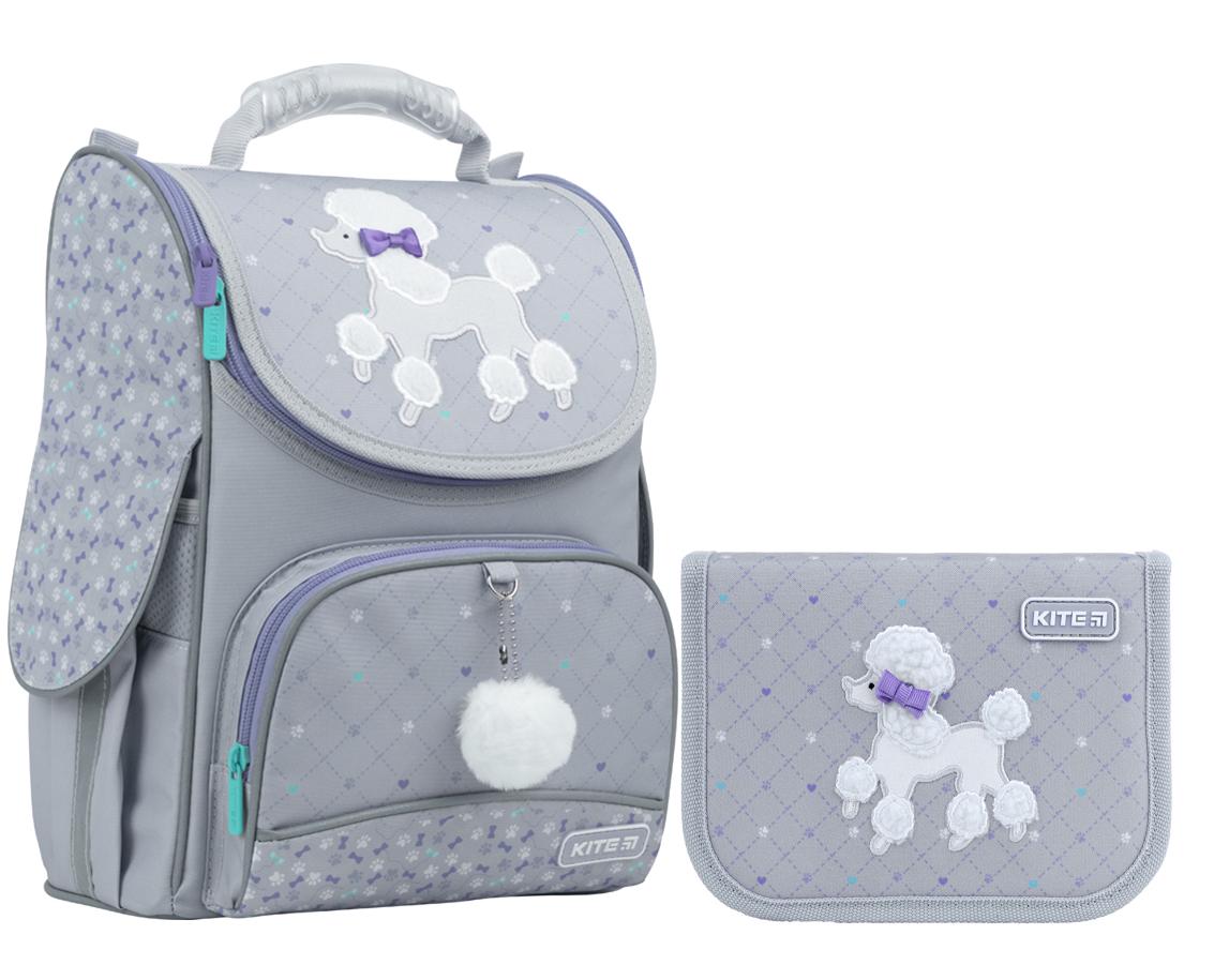 Набор школьный Kite Education Cute Dog каркасный рюкзак/пенал (202274)