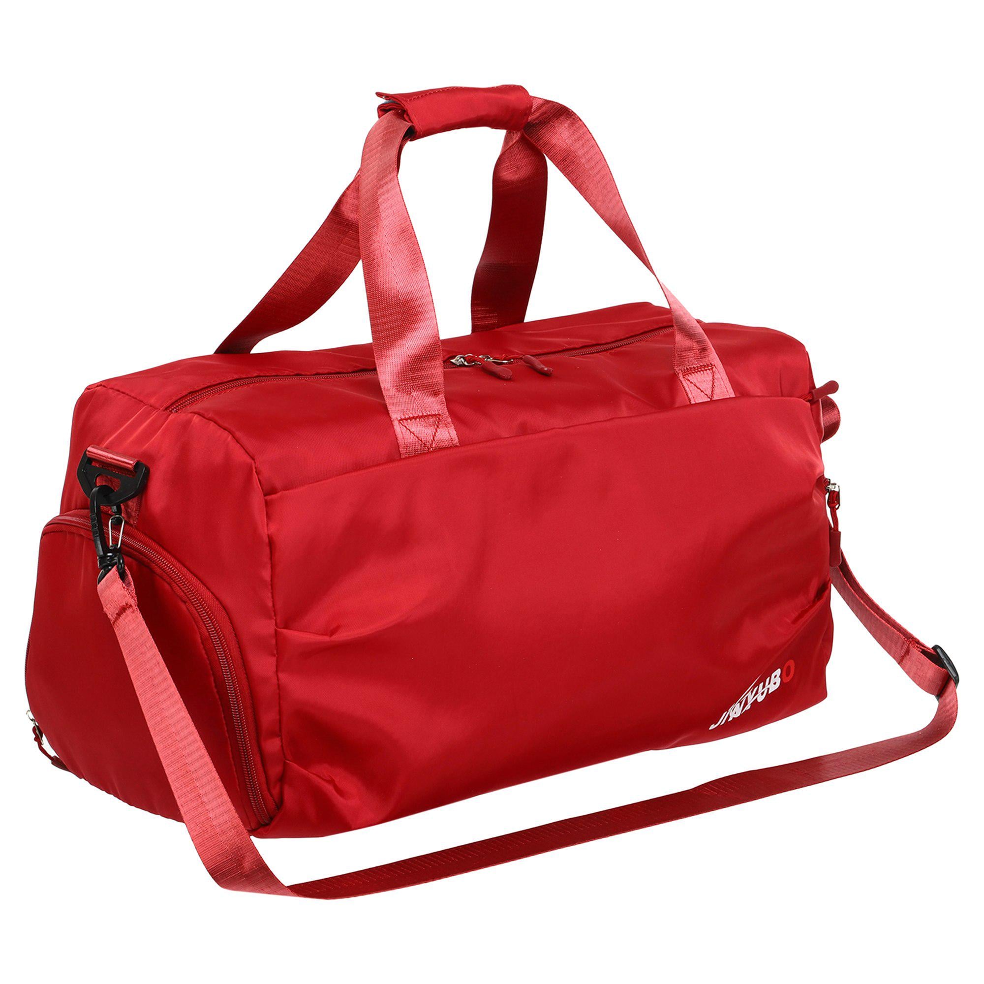 Сумка спортивная GA-5014 Jinyubo с отделением для обуви PL 45х23х25 см Red