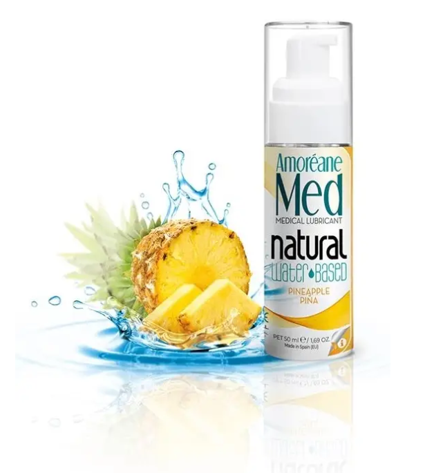 Гель-любрикант AM Pineapple Water Based Lubricant с фитопланктоном 50 мл (2179329713)