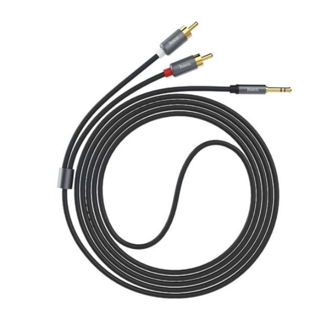 Кабель Hoco 3,5 мм 2 тюльпани Upa10 1,5 м