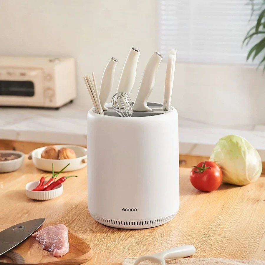 Органайзер для ножів ECOCO 360° Білий (25763787) - фото 5 Органайзер для ножів ECOCO 360° Білий (25763787) - фото 5