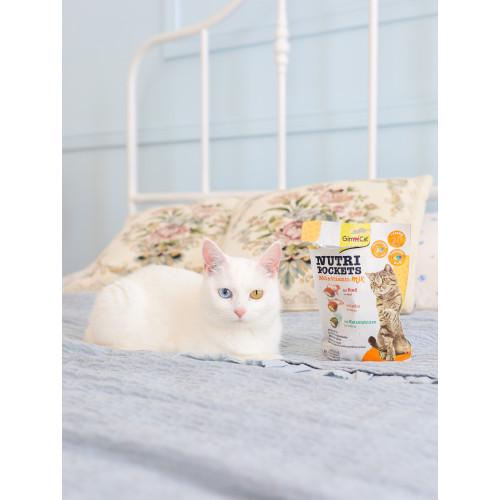 Вітамінні ласощі GimCat Nutri Pockets для котів мультивітамін мікс 150 г - фото 5