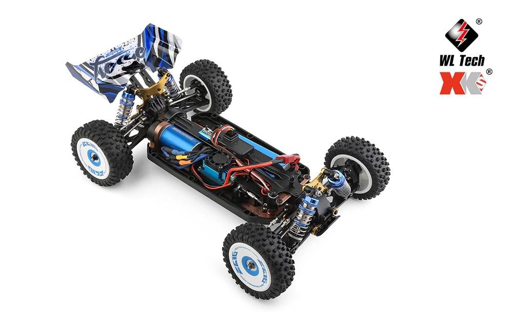 Машинка WLToys 124017 4WD 1:12 баггі V2 з безколекторним двигуном з розгоном до 75 км/год - фото 11