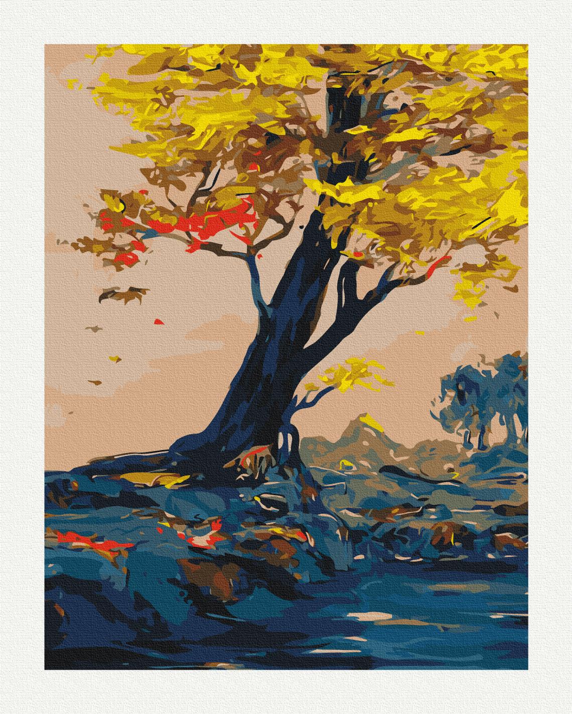 Картина за номерами Brushme Мальовничий спокій 40x50 см (BS53957)