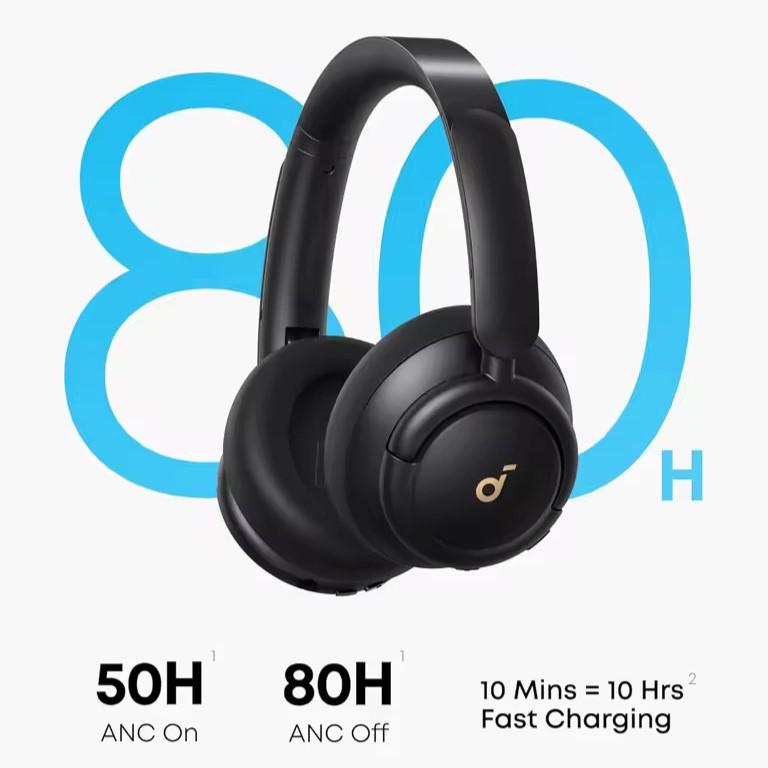 Навушники Anker Soundcore Life Q30 Чорний - фото 2