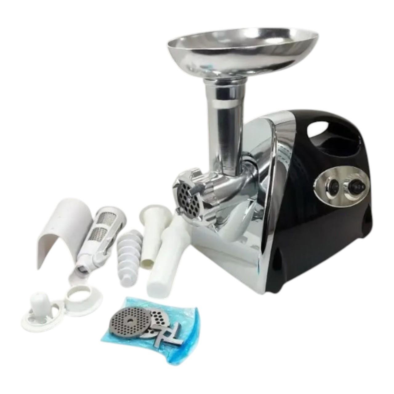 Електром'ясорубка Domotec MS-2025 із соковижималкою та насадкою для ковбас і кебе 4800 Вт (є295) - фото 2 Електром'ясорубка Domotec MS-2025 із соковижималкою та насадкою для ковбас і кебе 4800 Вт (є295) - фото 2