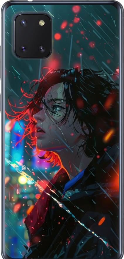 Чехол на Samsung Galaxy Note 10 Lite Ночные огни (6096u-1872-42517)