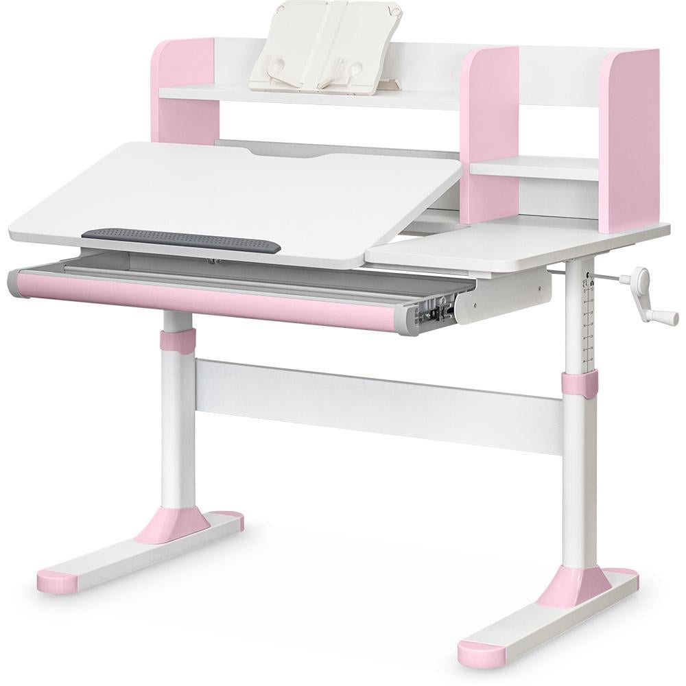 Парта дитяча шкільна Evo-kids TH-330 Pink із кріслом Evo-kids Mio Lite KP TH-330 W/PN/Y-208 KP Рожевий - фото 4
