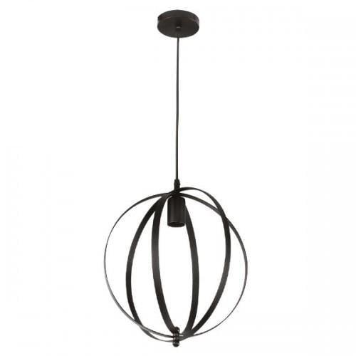 Светильник подвесной Horoz Electric NEWTON Е27 Черный