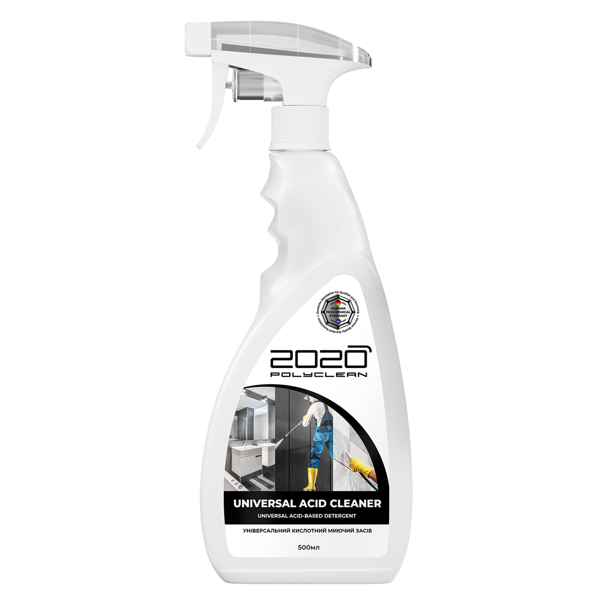 Моющее кислотное средство 2020 Polyclean Universal acid cleaner 500 мл (29423934)