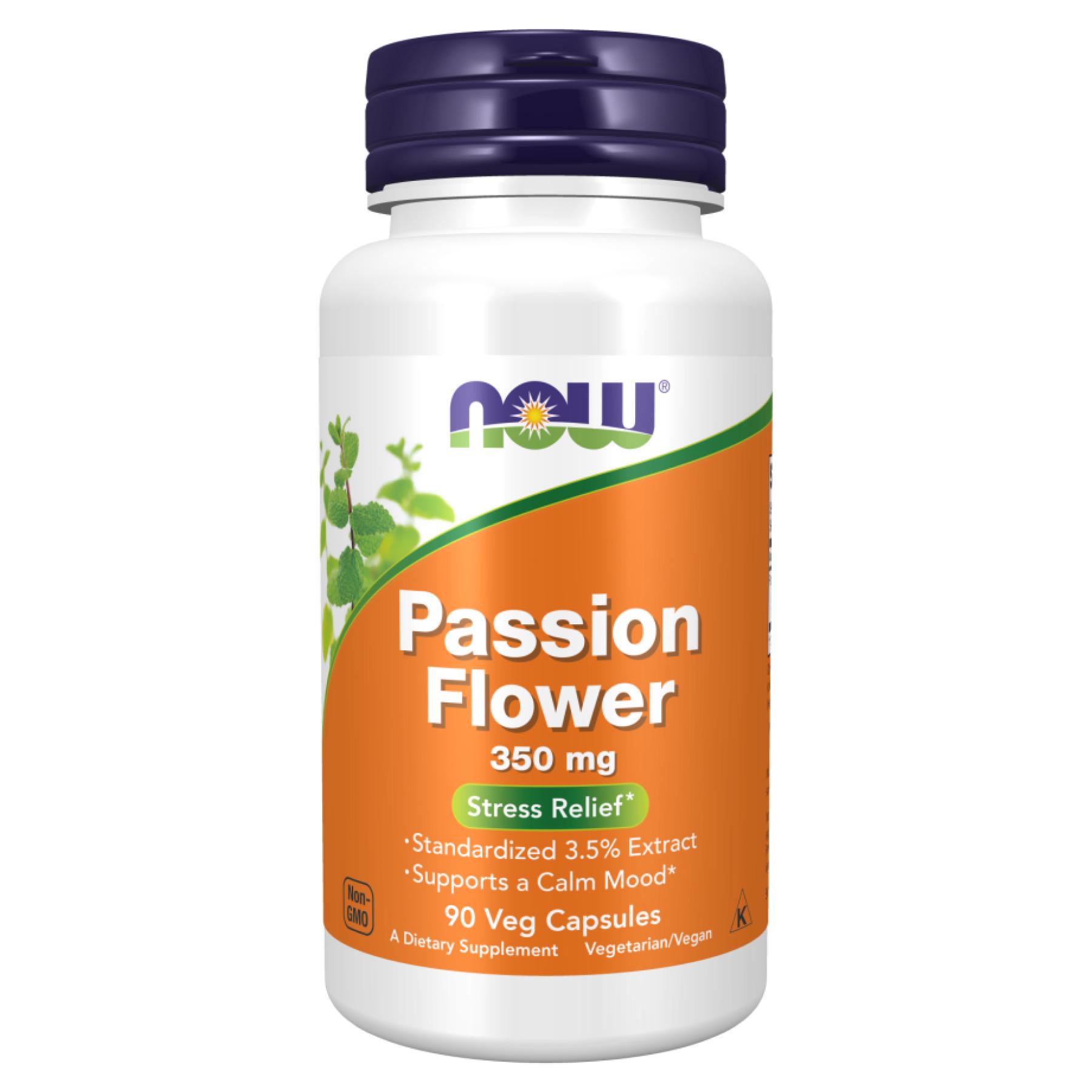 Натуральная добавка Passion Flower 350 mg 90 vcaps (2022-10-2654)