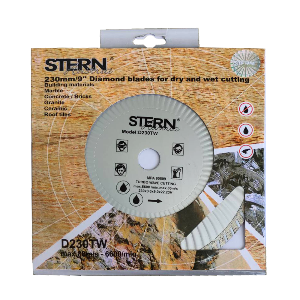 Диск алмазный турбо Stern 230 мм (54217)