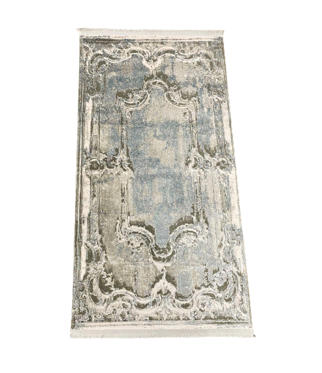 Ковер Motto Tt02A 1х2 м Light Blue/Grey (5089-42)