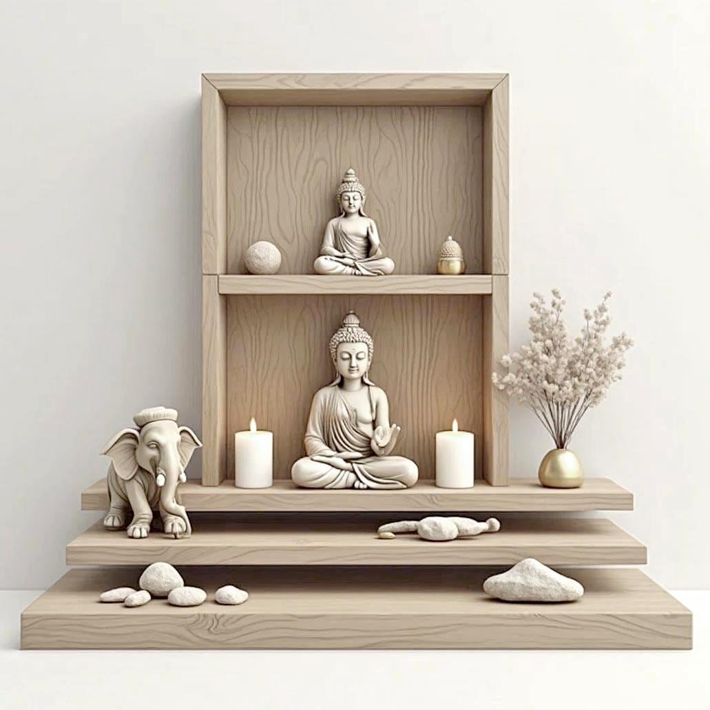 Алтарь для медитации из дерева Намавари Бланже (ЛАТ-011801)