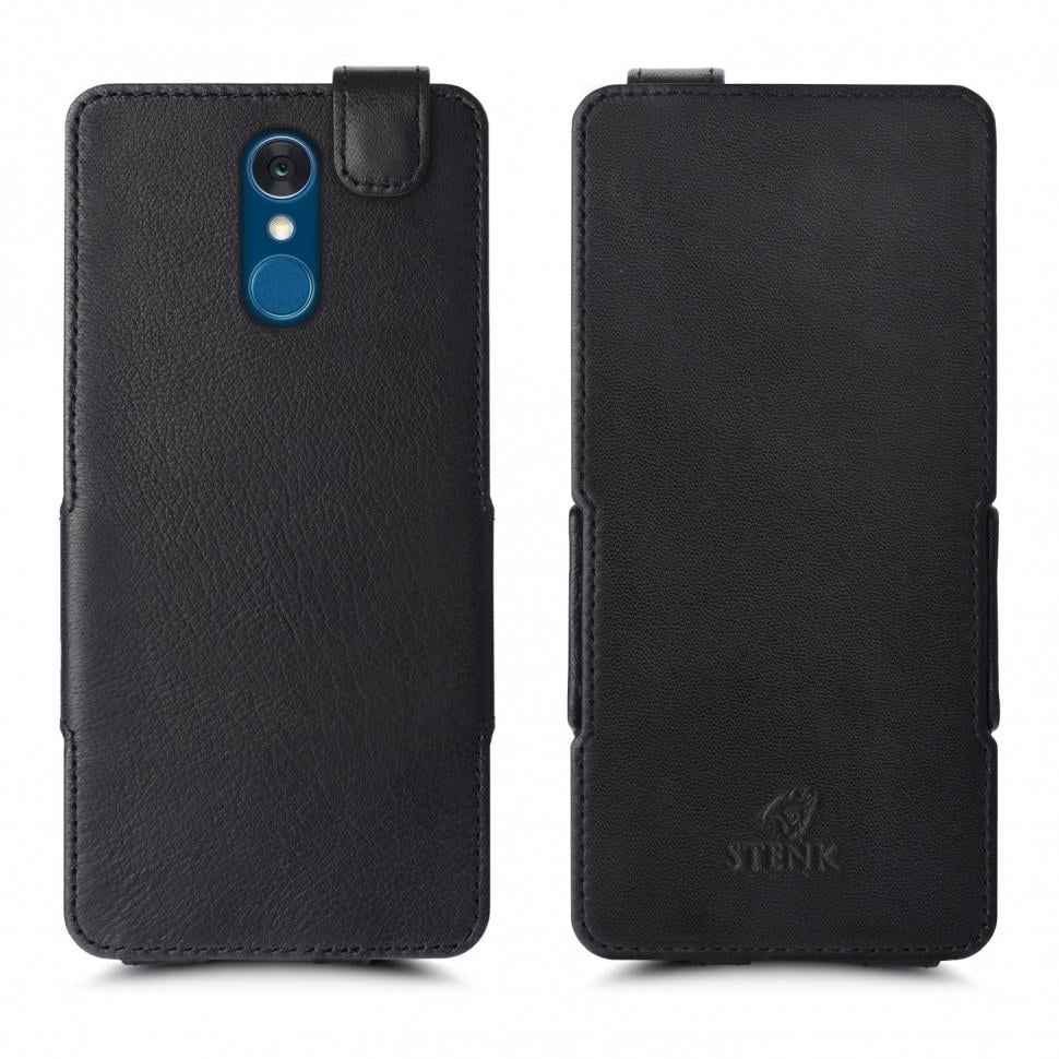 Чехол флип Stenk Prime для LG Q7 Plus Черный (61323)