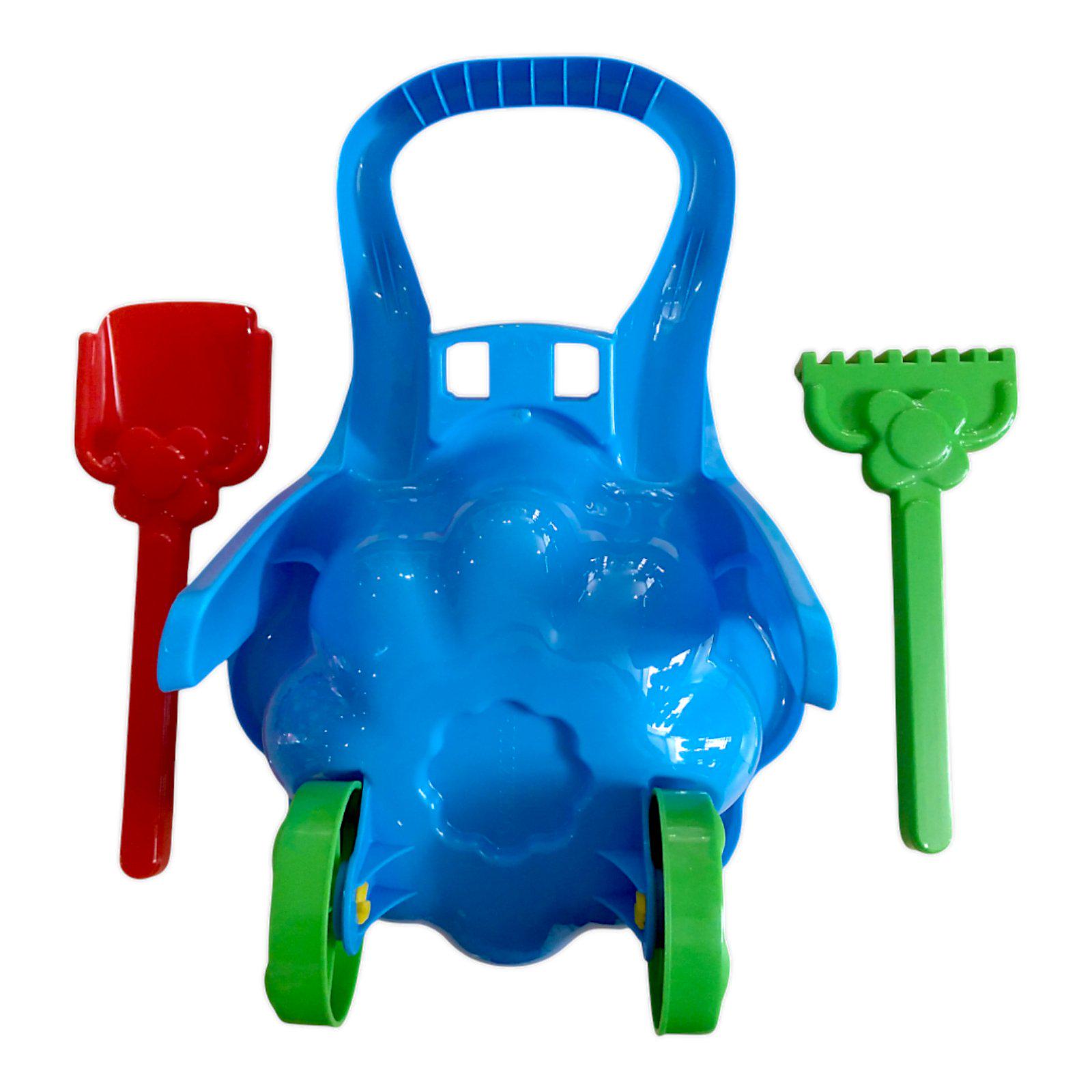 Дитяча тачка "Ромашка" Marmat Синя - фото 5 Дитяча тачка "Ромашка" Marmat Синя - фото 5