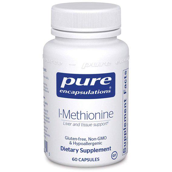 Метіонін Pure Encapsulations L-Methionine 60 Caps (PE-00184)