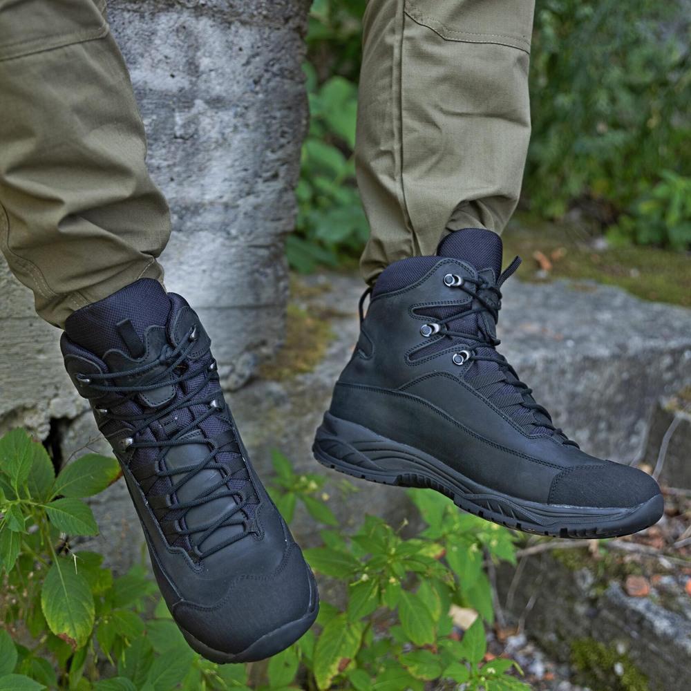 Черевики туристичні Стимул Отаман р. 40 демісезон/посилені Чорний - фото 8
