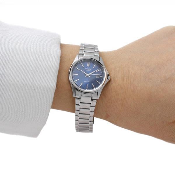 Наручний годинник жіночий Casio LTP-1183A-2ADF d 28 мм Cрібний/Синій (2461175148) - фото 4