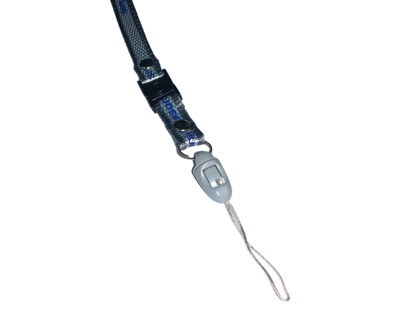 Ремешок для гаджетов и аксессуаров на шнурке 49х1,1 см Серый