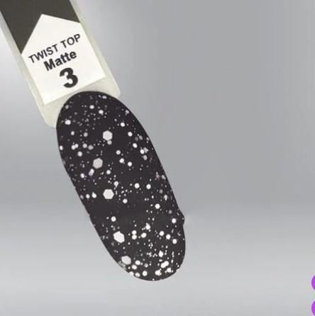 Топ для гель-лака Oxxi Professional Twist Matte Top №3 10 мл (1635484867)