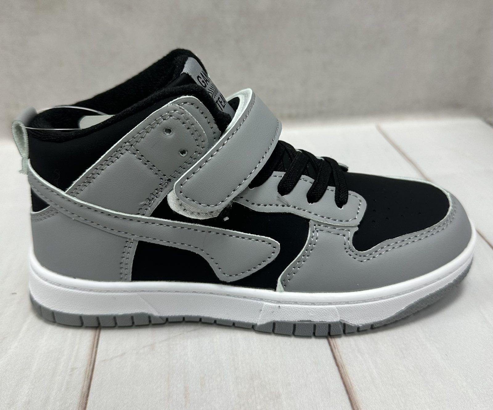 Кросівки-хайтопи для хлопчика BBT.KIDS р. 37 23 см Сірий