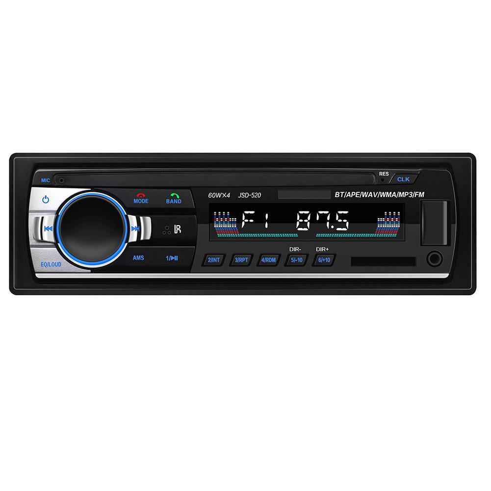 Автомагнітола Jsd 520 Bluetooth/USB/AUX/SD 4x60W (FG2) - фото 1