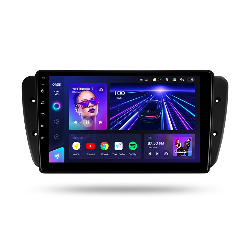 Автомагнитола штатная Teyes CC3 360° для SEAT Ibiza 6J 4 2008-2015 Android (1737713905)