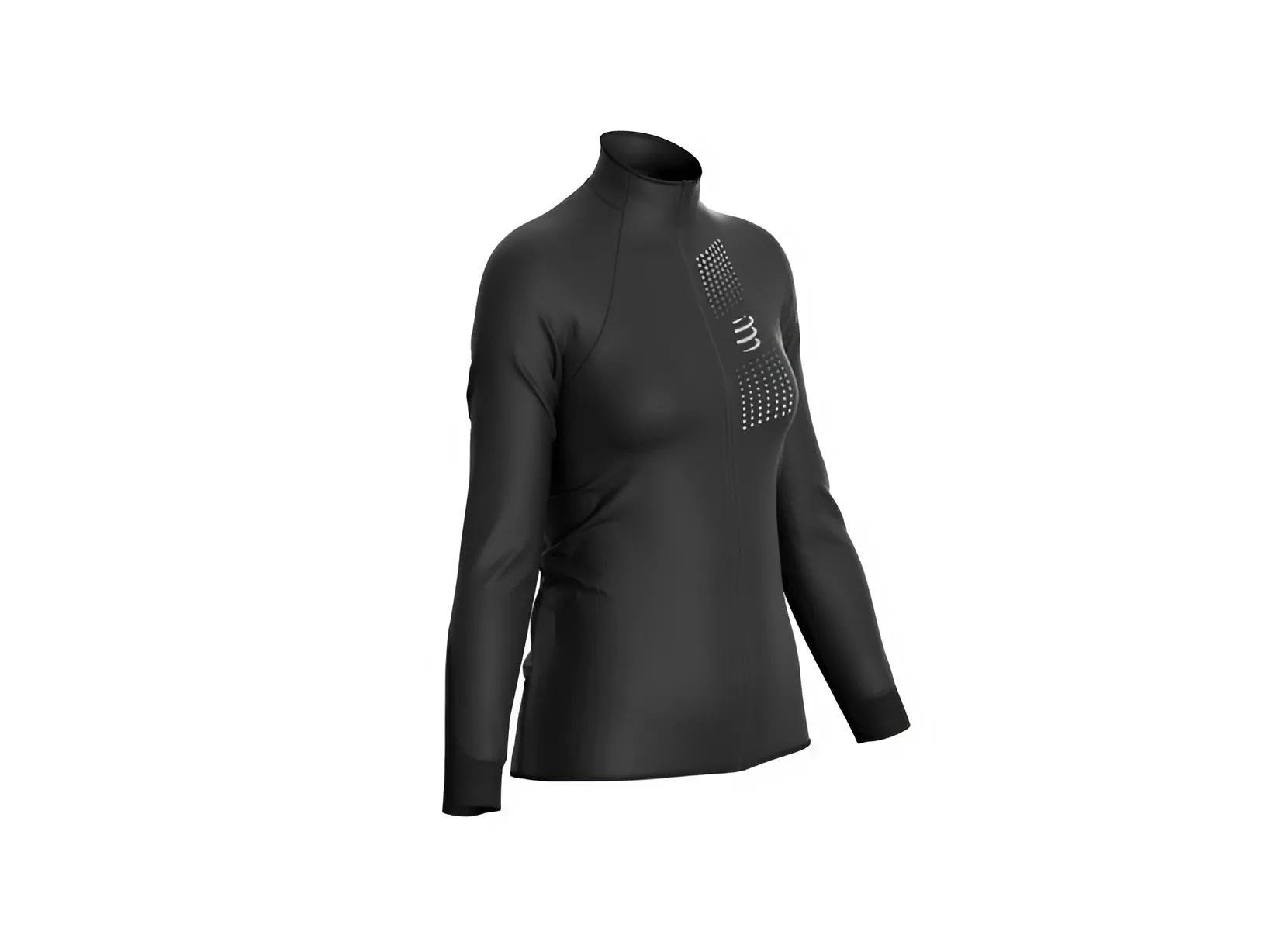 Куртка жіноча Compressport Hurricane Windproof Jacket W S Black (AJVW1429000S)