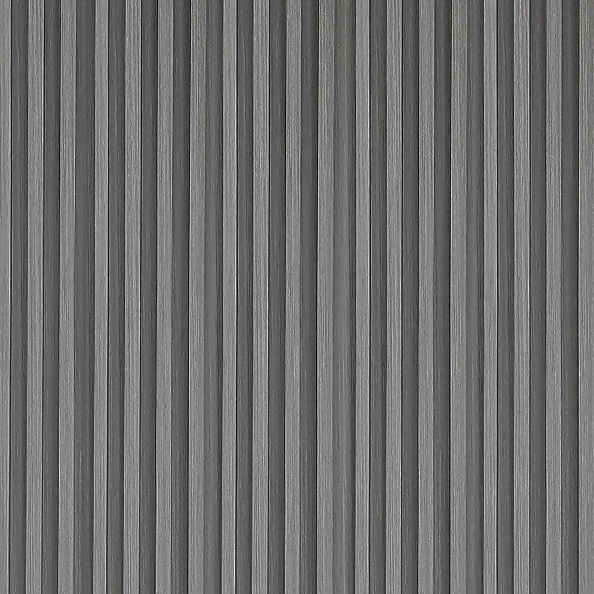 Рельс декоративный WPC стеновой 3000х160х23 мм Оловянный (SW-00001530) - фото 6