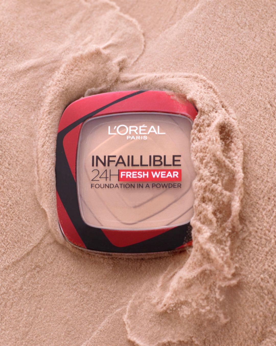 Крем-пудра для обличчя L'Oreal Paris Infaillible компактна - фото 3