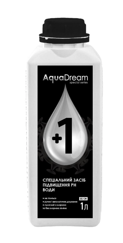 Засіб підвищення рівня pH plus Biogreen Aqua Dream 1 л - фото 1