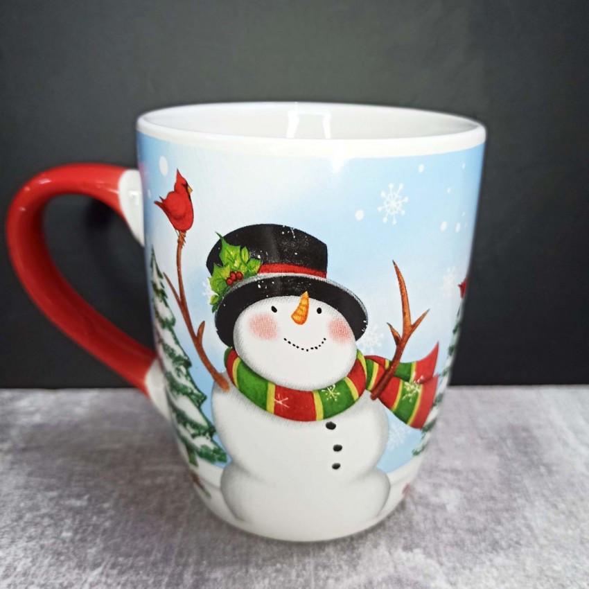 Чашка Milika M0420-FT21142 Снеговик 590 мл