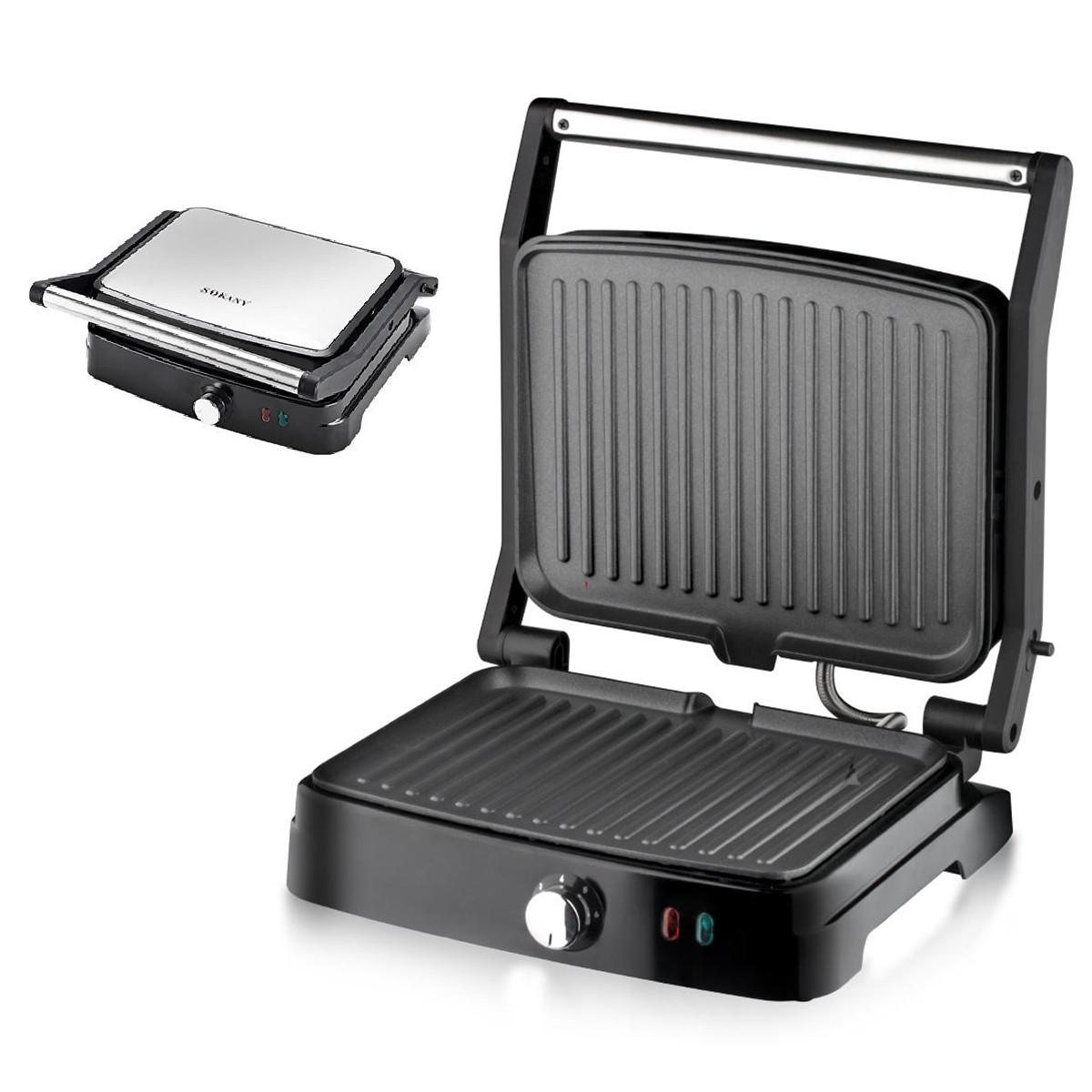 Гриль контактный Sokany с антипригарным покрытием 2000 Вт (2789) - фото 2 Гриль контактный Sokany с антипригарным покрытием 2000 Вт (2789) - фото 2