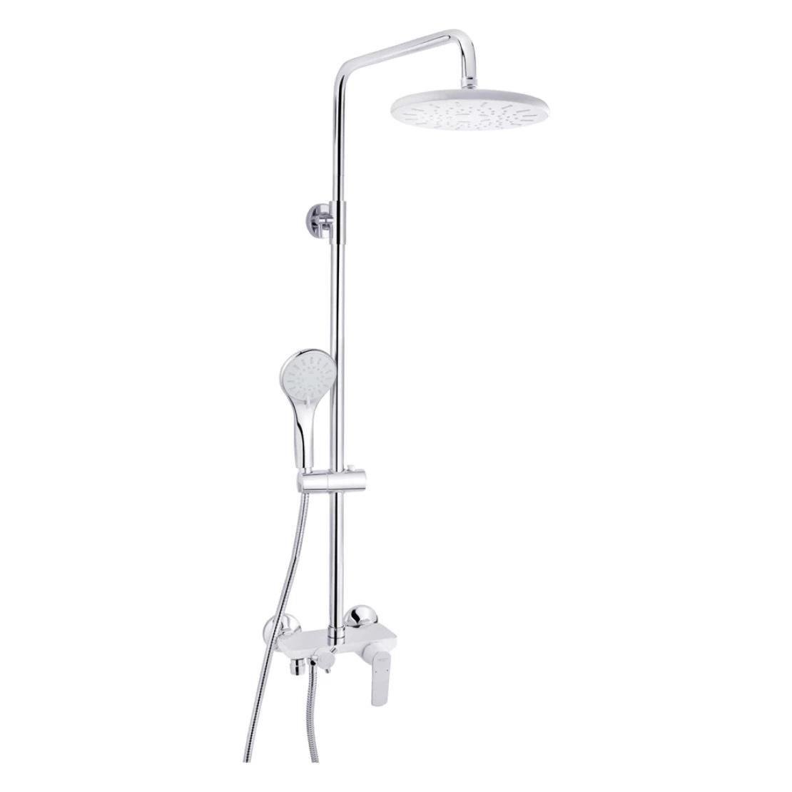 Душевая система Kroner KRP Armada W063 Хром/Белый (CV024315)