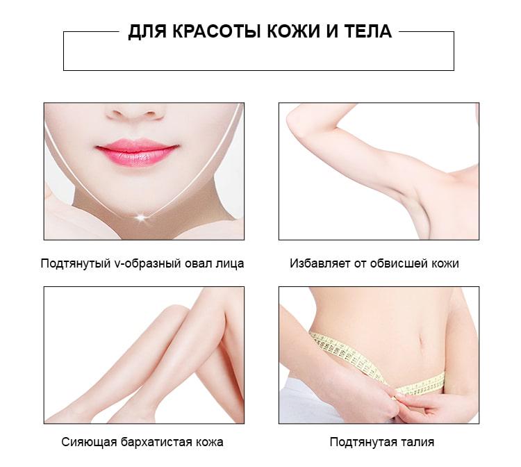 Мікрострумовий роликовий масажер Doctor-101 для обличчя та тіла з EMS ліфтингом для підтягування шкіри (BP-E206) - фото 14