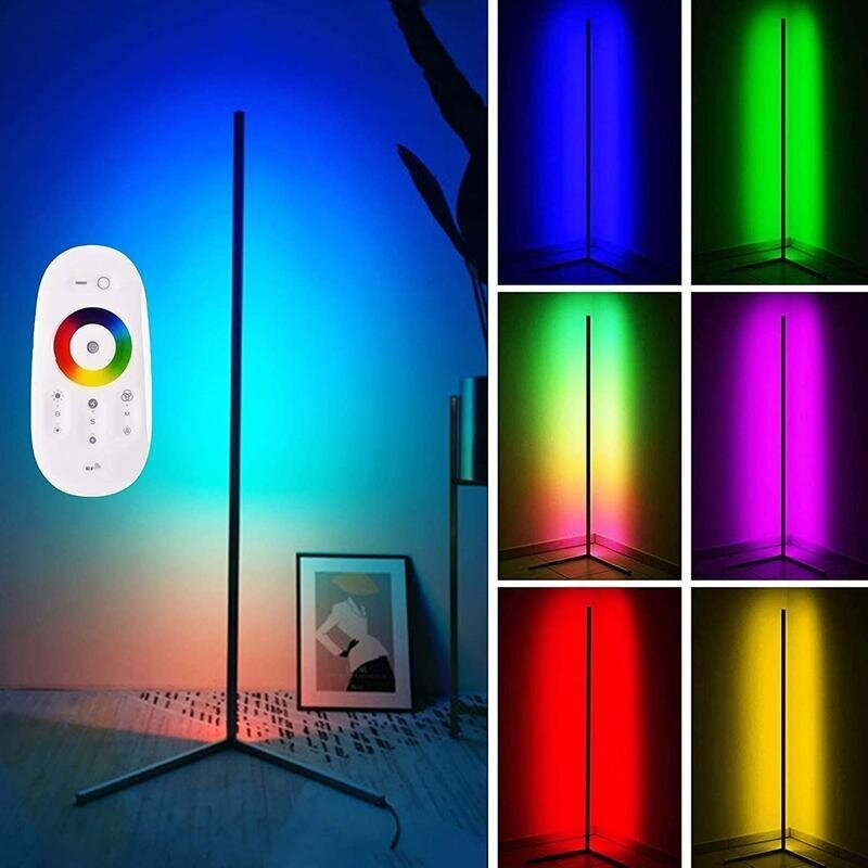 Торшер кутовий ArtEco Light на сенсорному пульті керування LED RGB (f6ef4b02) - фото 13