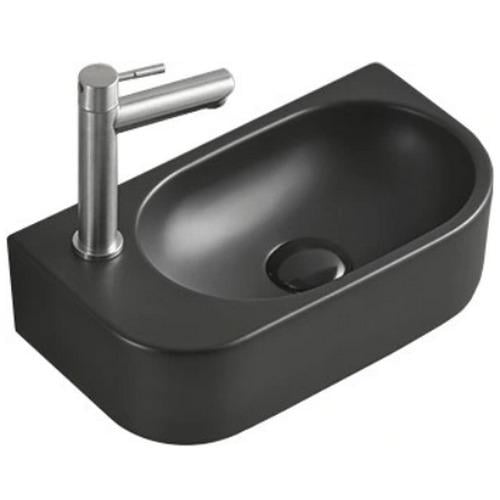 Умывальник подвесной Mexen VIERA MEX-21274085L 400x215x120 мм Черный (177129)