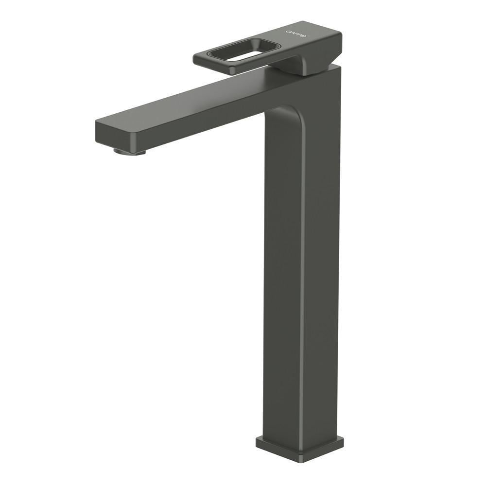 Смеситель для умывальника высокий Gappo G1017-92 Оружейная сталь (1827631620)