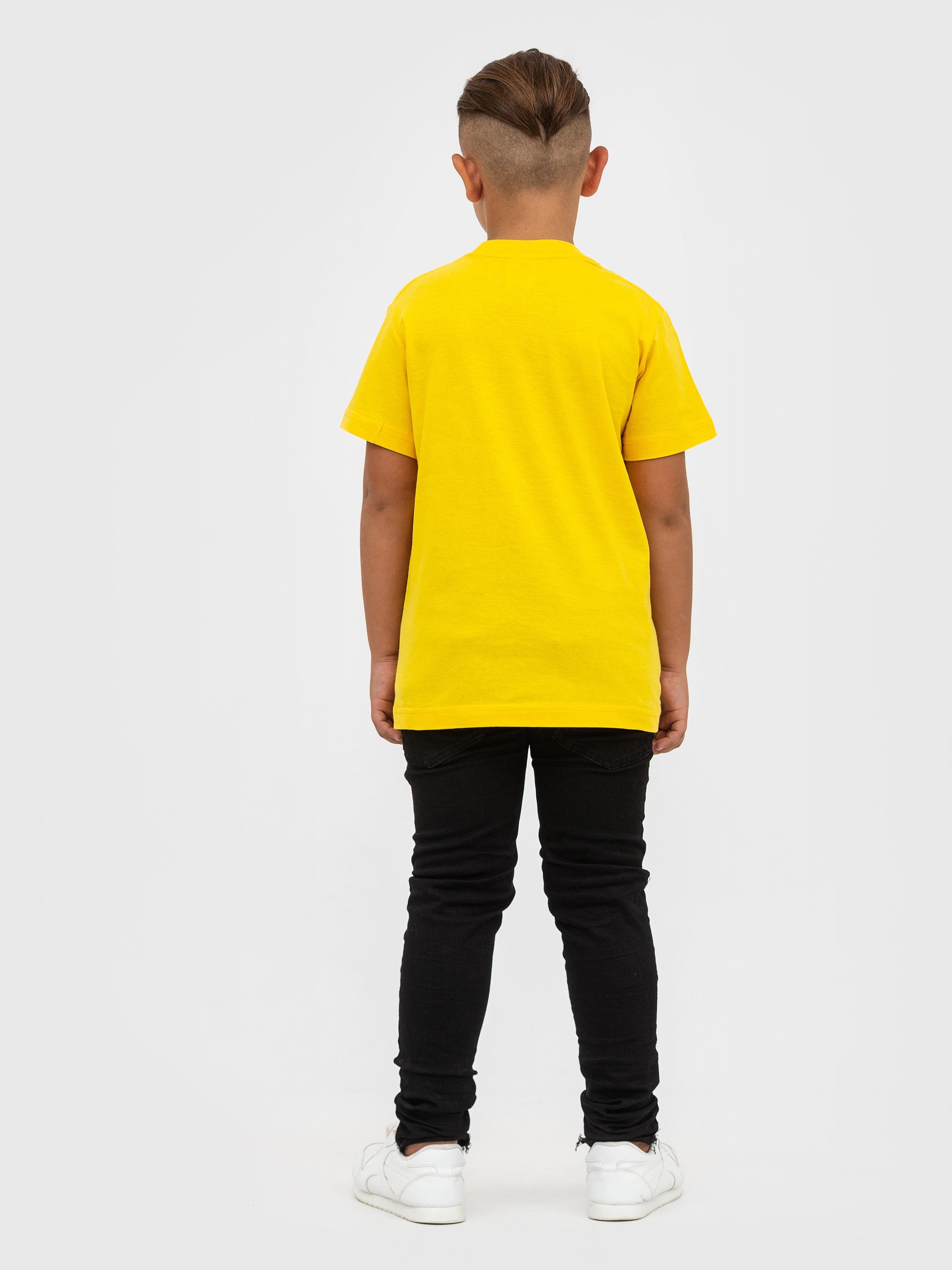 Футболка дитяча для хлопчиків базова Stedman Classic-T Kids M Жовтий (ST2200M-SUN) - фото 4 Футболка дитяча для хлопчиків базова Stedman Classic-T Kids M Жовтий (ST2200M-SUN) - фото 4